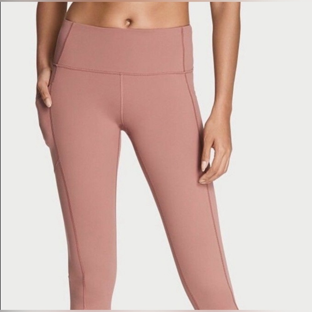 Victoria’s Secret Sport Knockout Tight Withered Rose Leggings - Small